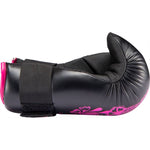 TOP TEN ROTT-FLOWERS Open Gloves (WAKO APPROVED) biało - różowy+m kesztyű