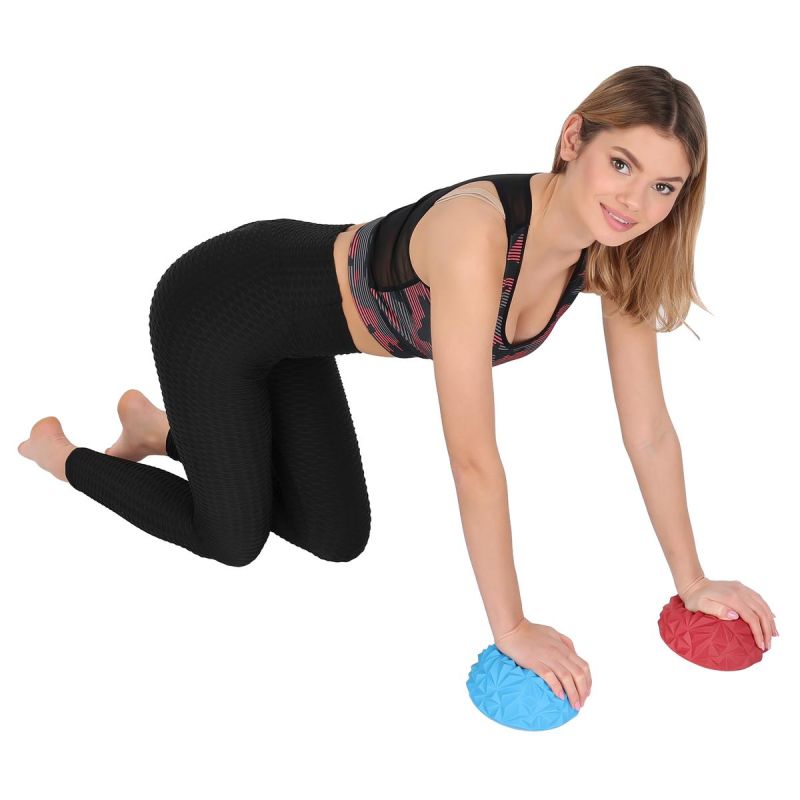 Enero Sensory Hemisphere For Massage Diamond Fit bordó training equipment