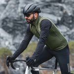 Rockbros ROAD TO SKY insulated windproof vest L - green l \ zielony vests