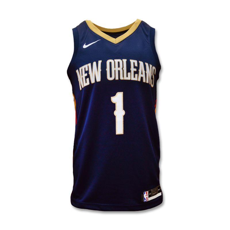 Nike NBA New Orleans Pelicans 2022/23 Zion Williamson Swingman Jersey - CW3674-424 mez