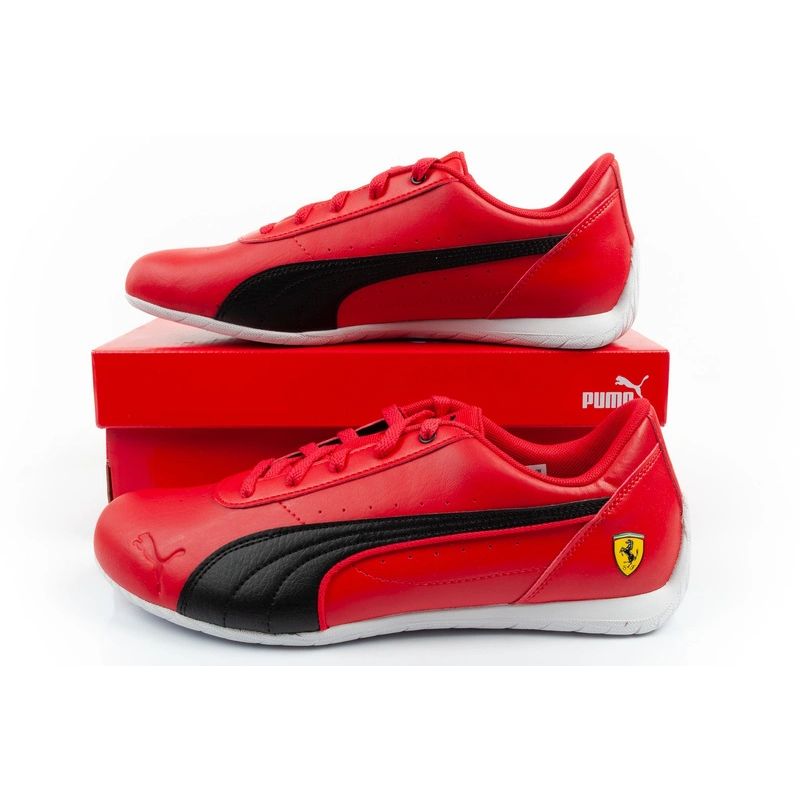 Puma men's sports Ferrari Neo Cat Rosso Corsa fashionable comfortable piros utcai cipő
