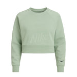 Nike Dri-Fit Fleece Get Fit Lux Crew Sweatshirt - CD4308-321 zöld pulóver