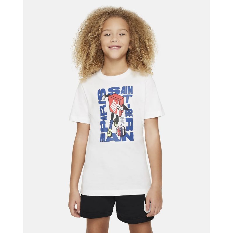 Nike PSG SS BXY CHRCTR Tee Jr FQ6579-100 Póló