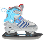 NH18192 4in1 GREY-BLUE SIZE L(39-43) ROLLER SKATES WITH HOCKEY SLEEVE NILS EXTREME kék póló