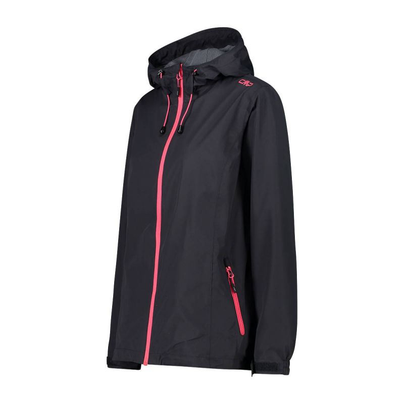 CMP Woman Fix Hood Black ( ) fekete dzseki