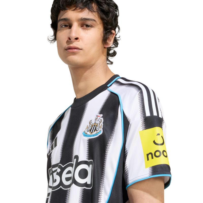 adidas Newcastle United FC 25/26 Home Men's Jersey White/Black JI7382 General