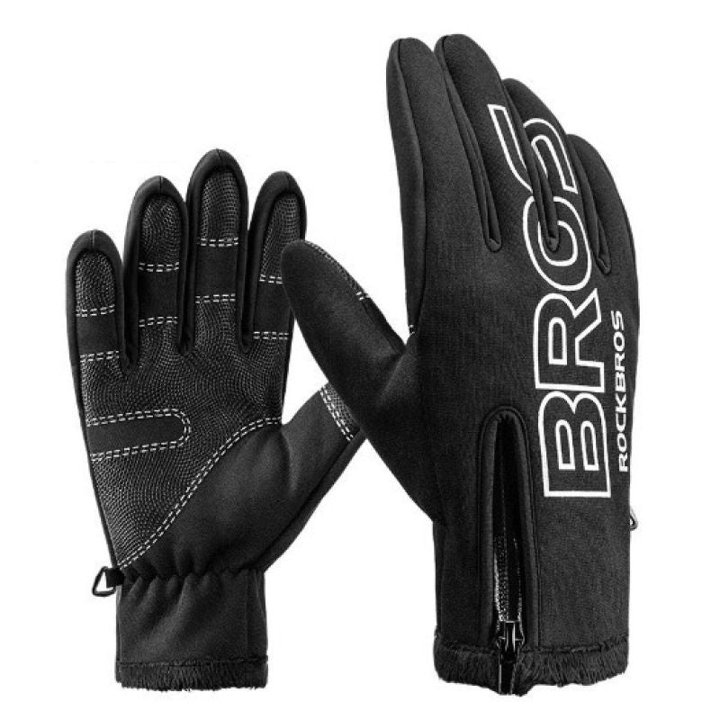 Rockbros Winter Softshell Cycling Gloves kesztyű