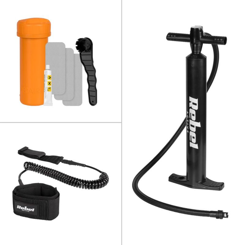 Rebel SUP board ACTIVE inflatable , set készlet RBA-4511