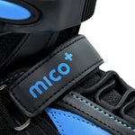 Inny Mico Volt Blue roller skates black and blue fekete korcsolya PW-126B-9