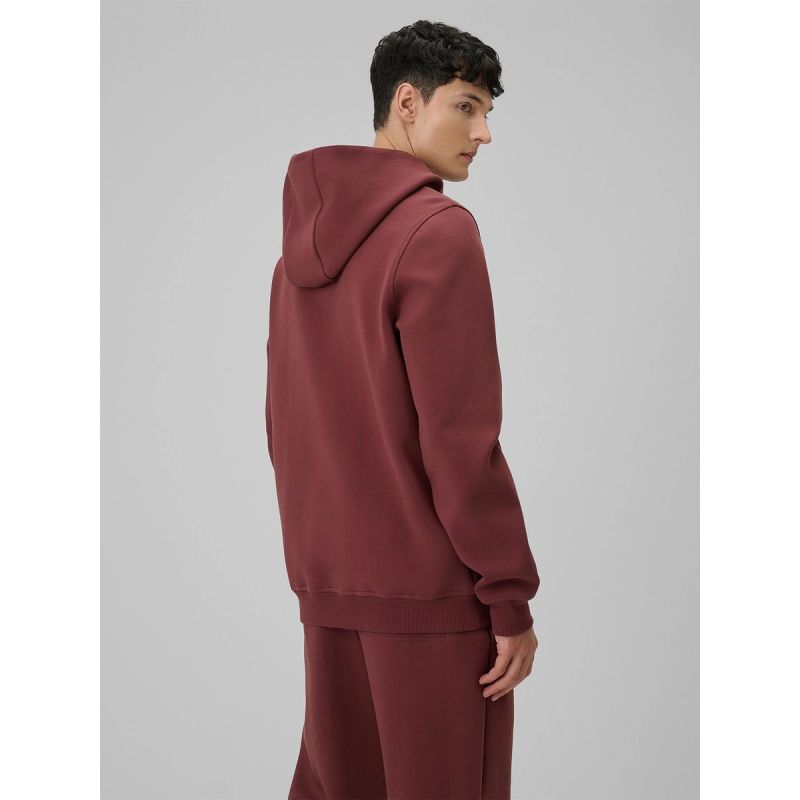 Men's regular hooded sweatshirt 4F