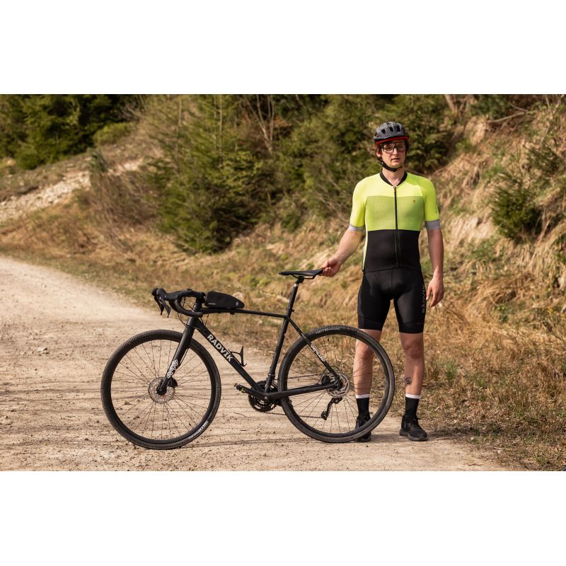 Radvik Echo BV GTS cycling jersey fekete póló