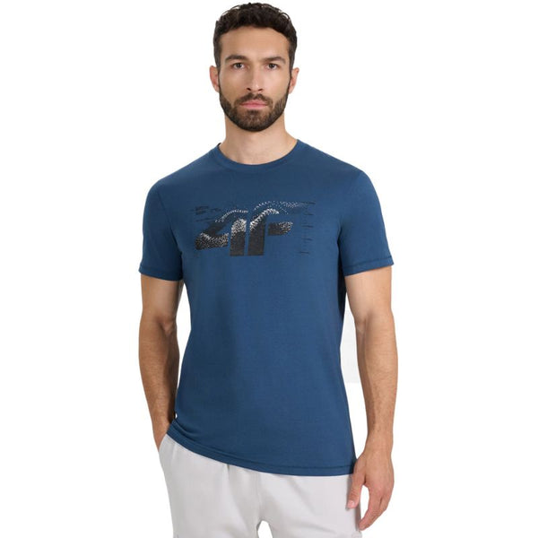 4f Men's T-shirt M2359 sea green 4FWAW25TTSHM2359 46S Ruházat