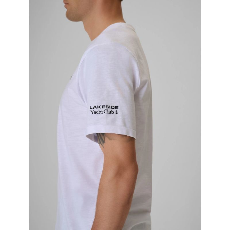 4F Men's regular plain T-shirt ruházat