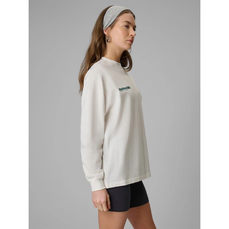 Women's longsleeve regular with print 4F