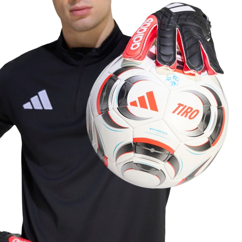 Adidas Copa Club Black and Red Goalkeeper Gloves piros kesztyű KA7805