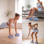 Spokey Sensory Half Balls for Balance Training, 2 pcs, SPIKE 16x8, 5cm edzőfelszerelés SPK-947370