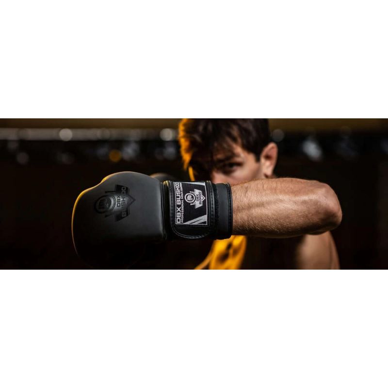 DBX Bushido 10oz Boxing Gloves - Black Master - Valor Series fekete kesztyű