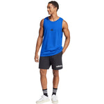 Men's adidas Essentials Small Logo Tank Blue JE8978 2xs shirts