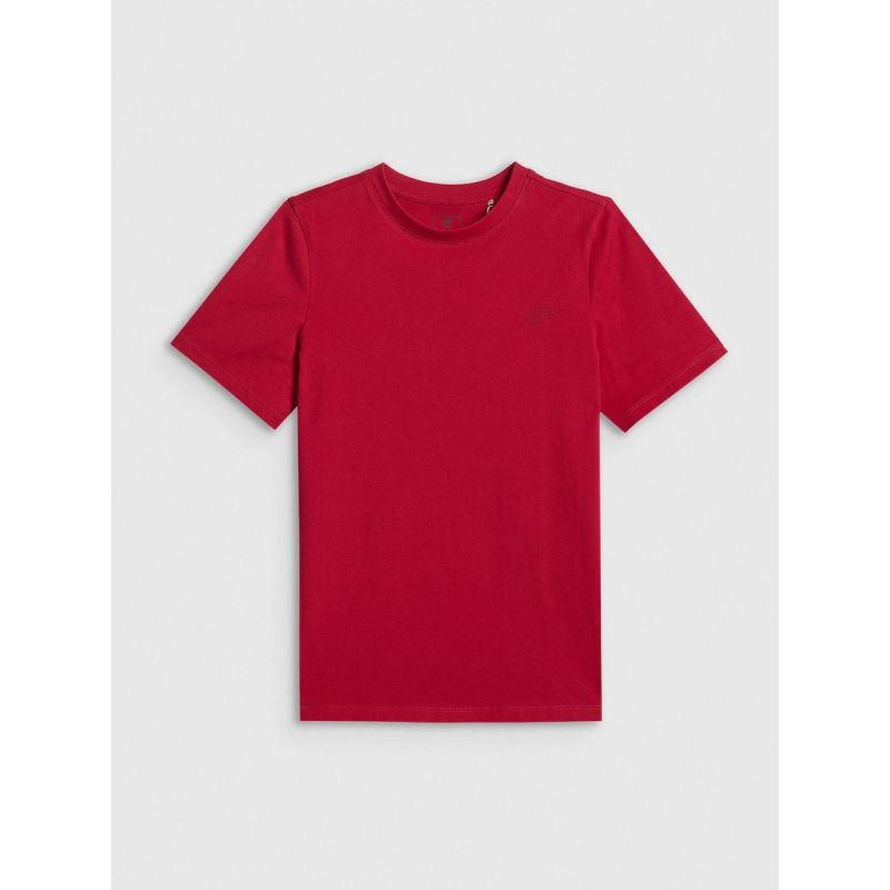 Boy's regular plain T-shirt 4F 4FJRSS26TTSHM3598-62S póló