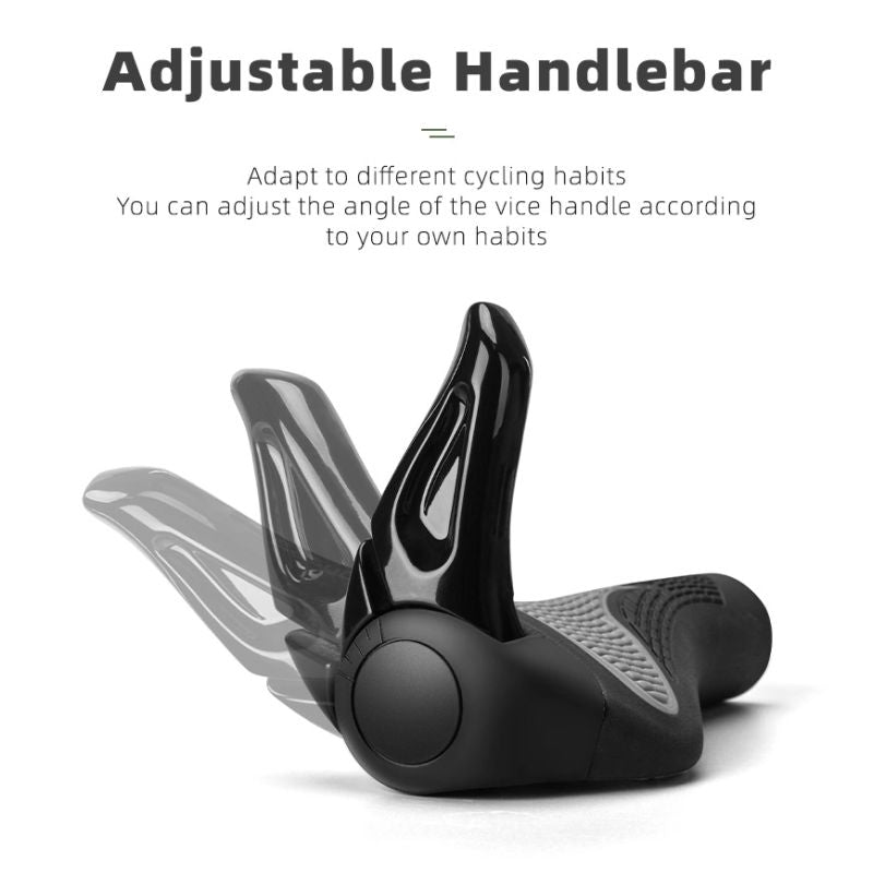 Rockbros Bicycle Holder Set with Horns - White biały sets