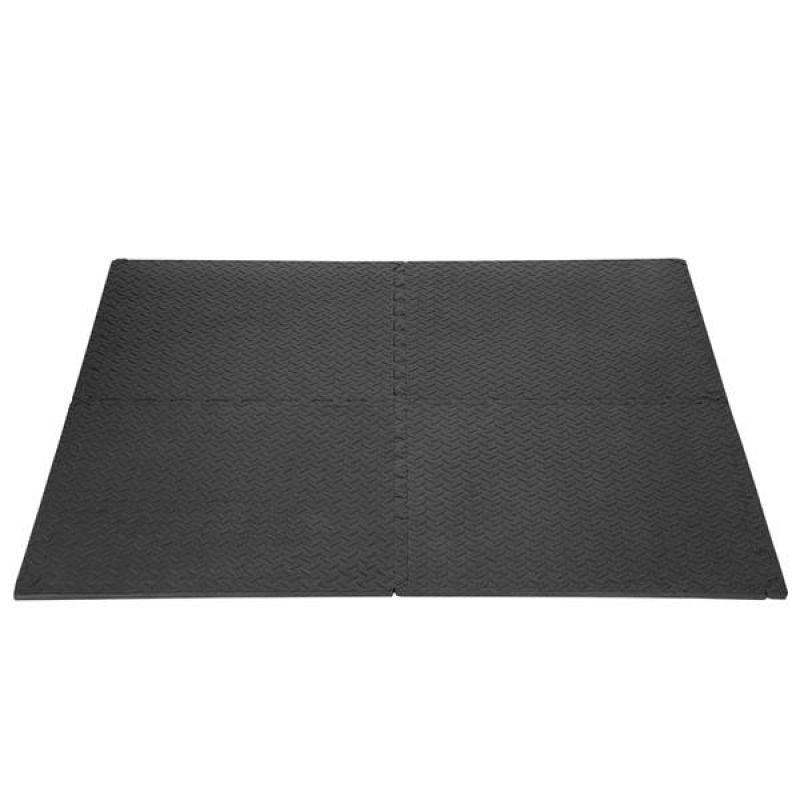 HMS Puzzle mat for strength equipment MP12 fekete fitness matrac 17-63-018