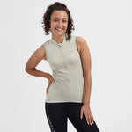 Rogelli women’s sleeveless cycling jersey ESSENTIAL taupe kerékpáros ruha SIRC2020001.920.M