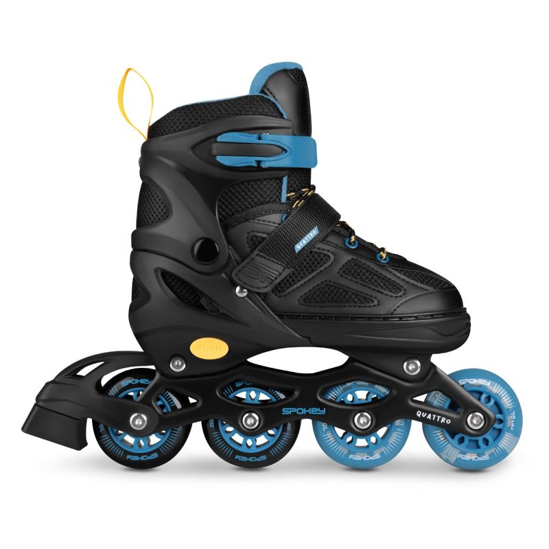 Spokey Quattro 4IN1 SPK-943432 inline skates size 30-33 BK/DBL Szabadidő kiegészítő