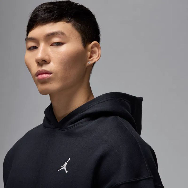 AIR Jordan Men’s Brooklyn Oversize Hoodie Black – fekete férfi kapucnis pulóver IB7235-010