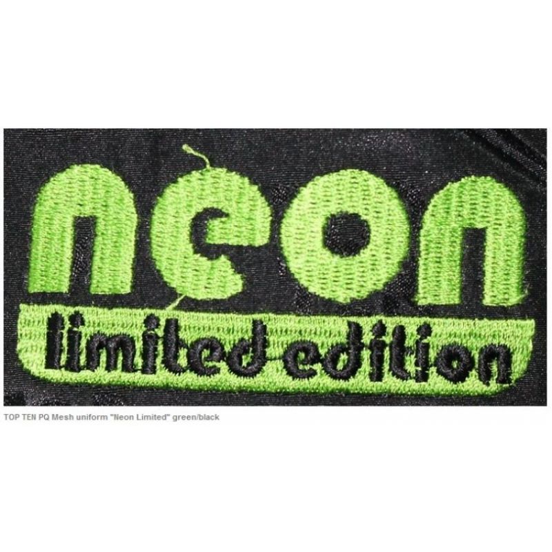 TOP TEN NEON kickboxing outfit black and green