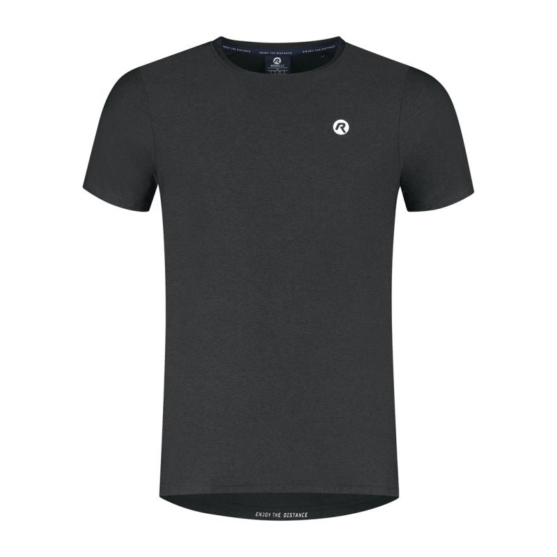 Rogelli ESSENTIAL running fekete póló