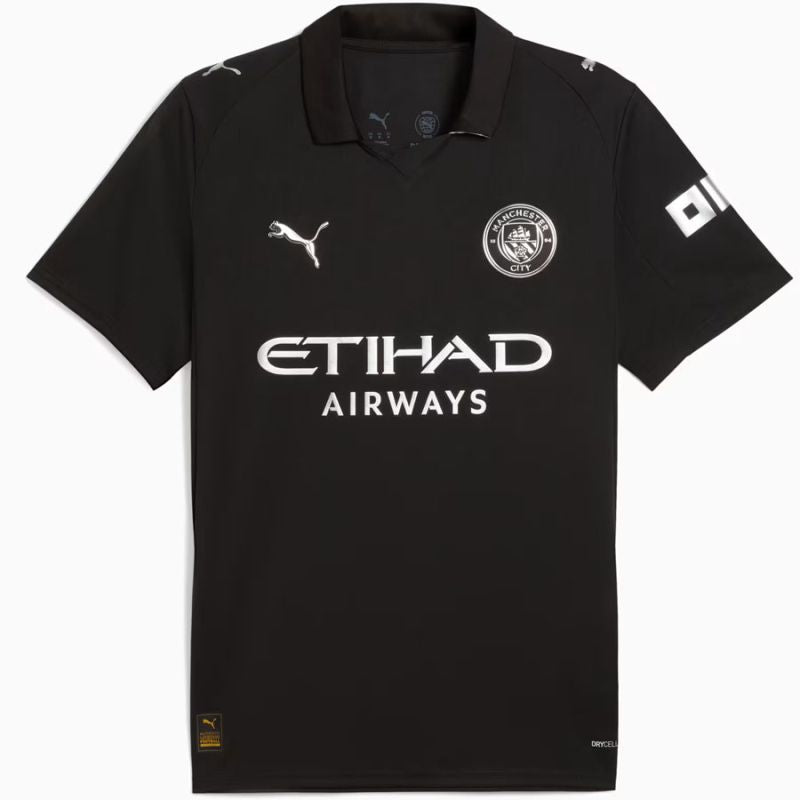 Puma Manchester City Away JSY Replica Jersey fekete mez