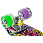 Enero Plastic Skateboard 22 Inches Graffiti Led skateboards