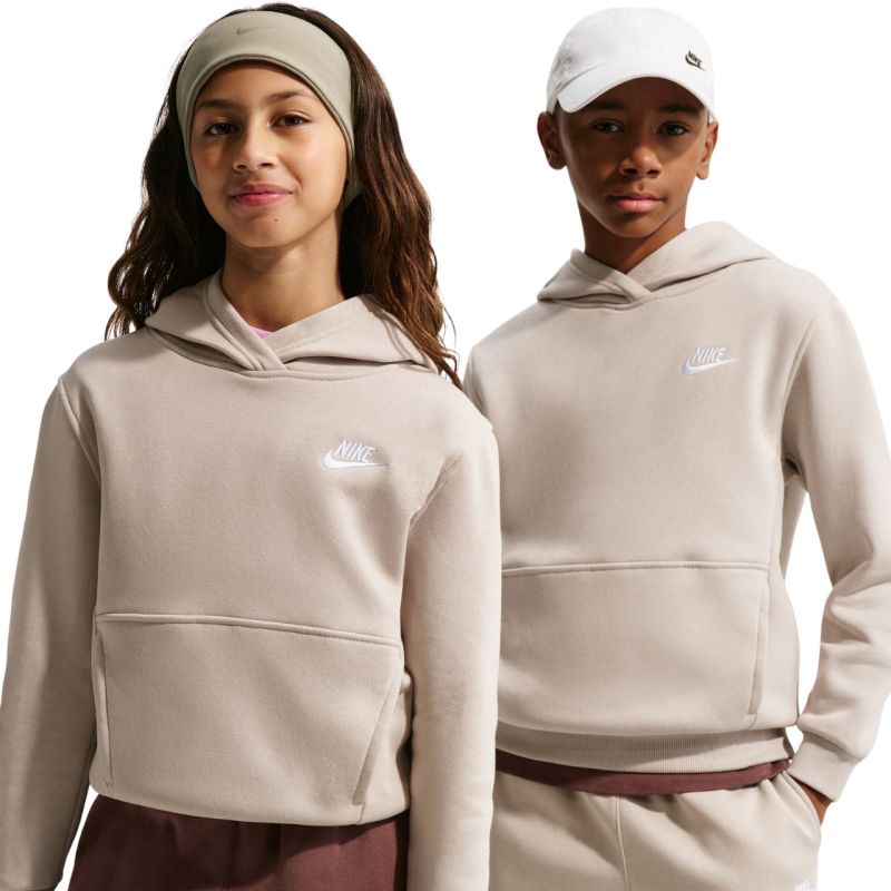 Nike Sportswear Club Fleece Beige Kids' Sweatshirt