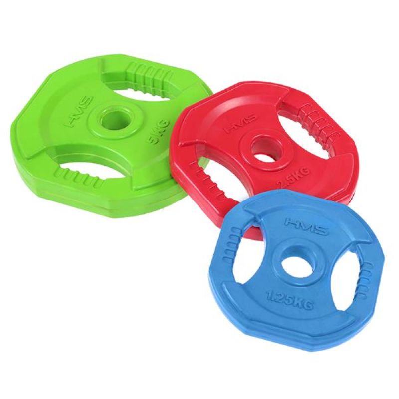 HMS SBP20 barbell, 20KG body pump bar, szürke edzőfelszerelés 17-57-010