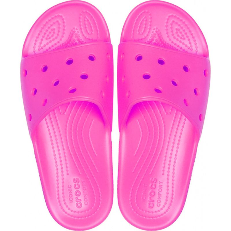 Crocs Classic Slide W 206121 6QQ flip-flops rózsaszín papucs