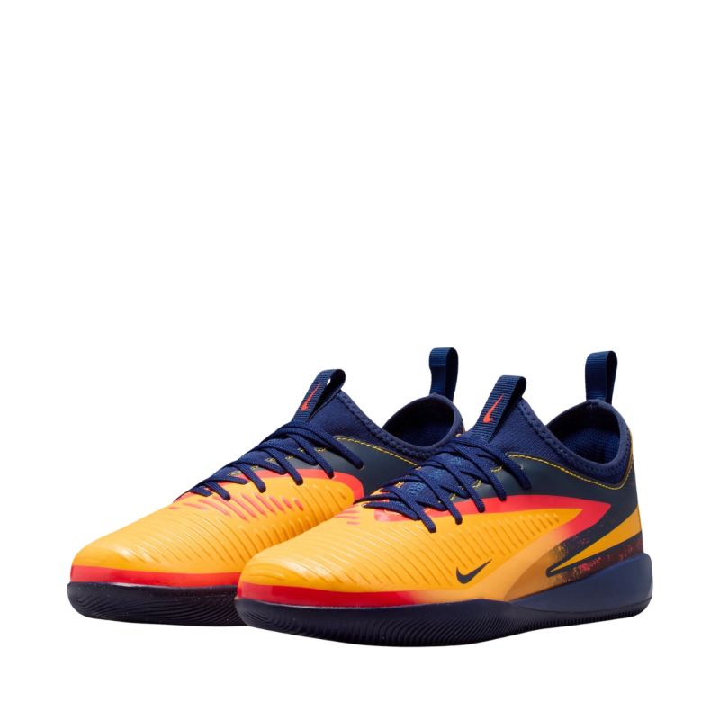 Nike Phantom 6 Low Academy IC EH HQ2036 800 Kids' Soccer Shoes