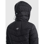 Women's down trekking with Primaloft Silver filling 4FRAW25TDJAF0792-20S szürke kabát
