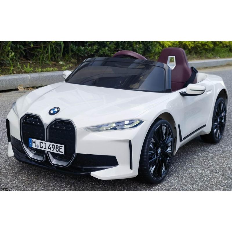 Enero BATTERY-POWERED CAR LICENSE BMW i4 WHITE fehér toys