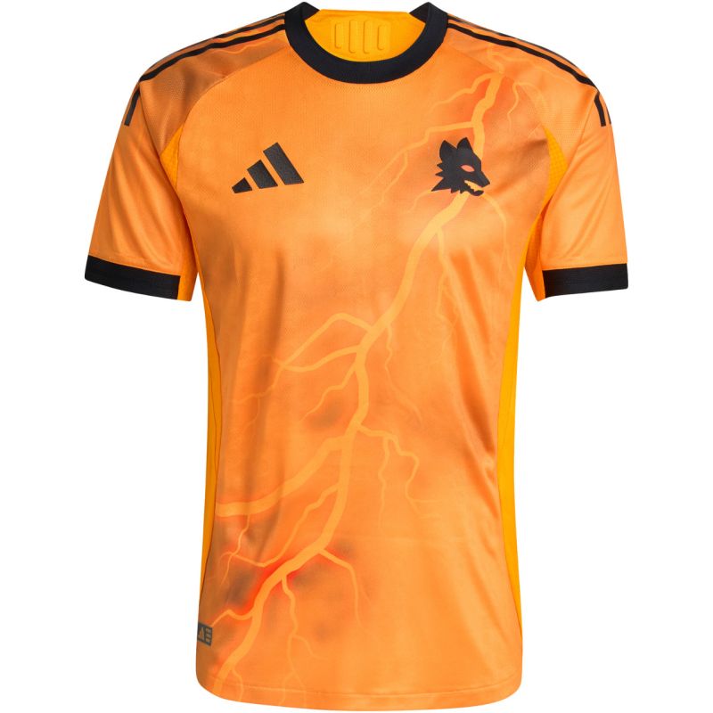 Men's adidas AS Roma 25/26 orange jersey JP4801 narancssárga futball mez