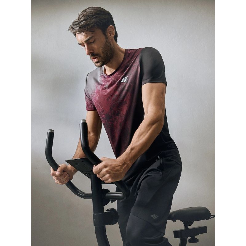 4F Men's quick-drying regular training T-shirt póló