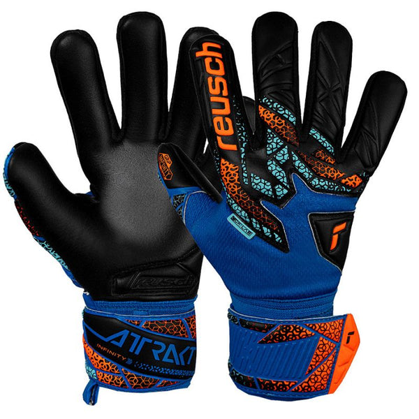 Reusch Attrakt Infinity NC Jr Goalkeeper Gloves 55 72 725 4468 Kesztyű