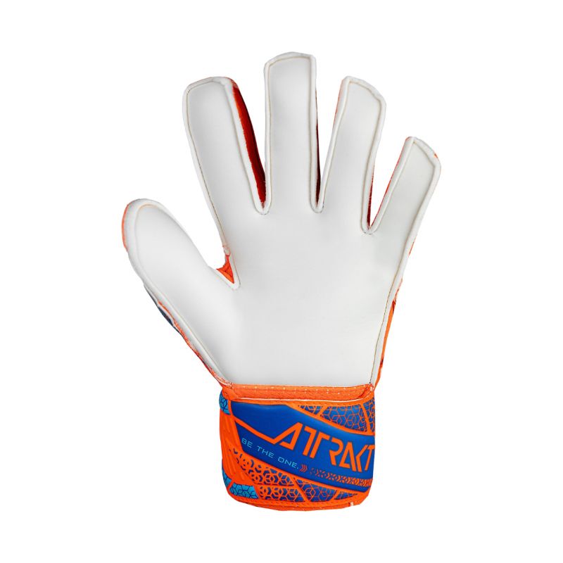 Reusch Attrakt Solid Finger Support Jr 5472510 2290 Goalkeeper Gloves Kesztyű