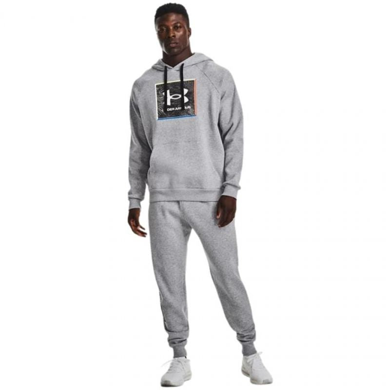 Under Armour Armor UA Rival Flc Graphic Hoodie M 1370349 011 Pulóver