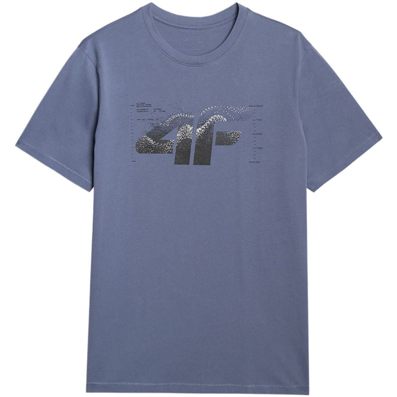 4f Men's T-shirt M2359 denim 4FWAW25TTSHM2359 32S Ruházat