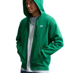Nike Club BB FZ Hoodie Men's zöld kapucnis pulóver