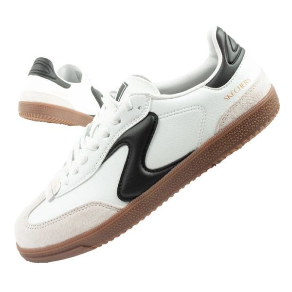 Skechers Kickoff women's sneakers white leather sports shoes Cipő