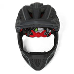 Wozinsky Kids' Full Face Bike Helmet with USB Rear Light S - Gray szary védőfelszerelés HT-27N-199814