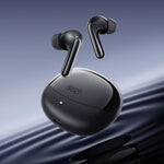 head QCY Melobuds N60 Wireless In-Ear Headphones with LDAC and ANC Noise Cancellation - Black czarny headsets