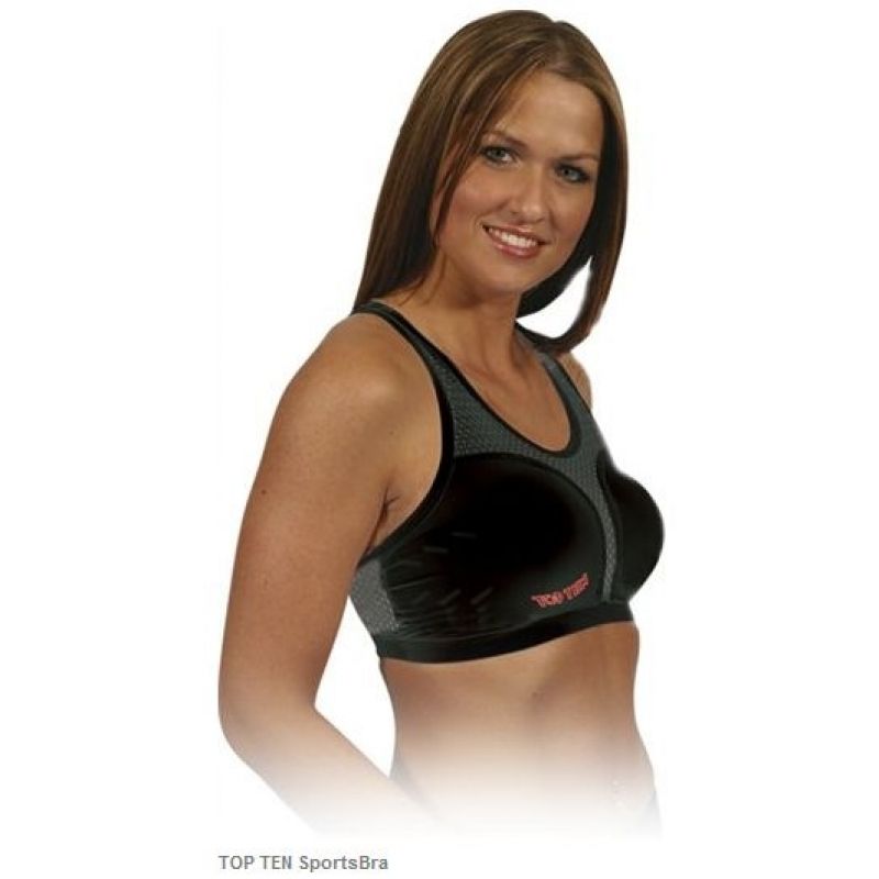 TOP TEN Cool Guard Breast Protectors for Women - T-shirt czarny+m póló