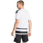 Adidas Men's Hooped 26 Jersey white-black fekete férfi póló KS6949